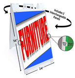 Furniture A-Frame Signs, Decals, or Panels
