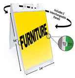Furniture A-Frame Signs, Decals, or Panels