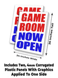 Game Room A-Frame Signs, Decals, or Panels