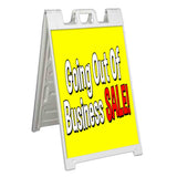 Going Out Of Business Sale A-Frame Signs, Decals, or Panels