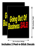 Going Out Of Business Sale A-Frame Signs, Decals, or Panels