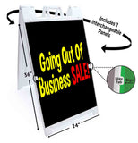Going Out Of Business Sale A-Frame Signs, Decals, or Panels