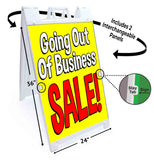 Going Out Of Business Sale A-Frame Signs, Decals, or Panels