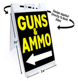 Guns Ammo A-Frame Signs, Decals, or Panels