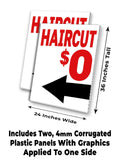 Haircut Special A-Frame Signs, Decals, or Panels