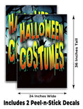 Halloween Costumes A-Frame Signs, Decals, or Panels