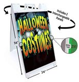 Halloween Costumes A-Frame Signs, Decals, or Panels