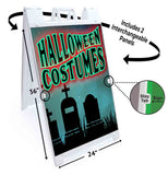 Halloween Costumes Cem A-Frame Signs, Decals, or Panels