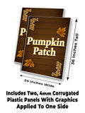 Hay Pumpkin Patch A-Frame Signs, Decals, or Panels