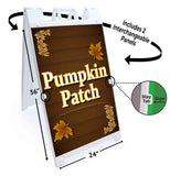 Hay Pumpkin Patch A-Frame Signs, Decals, or Panels