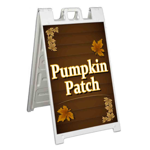 Hay Pumpkin Patch A-Frame Signs, Decals, or Panels