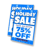 Select Items 75% Off A-Frame Signs, Decals, or Panels
