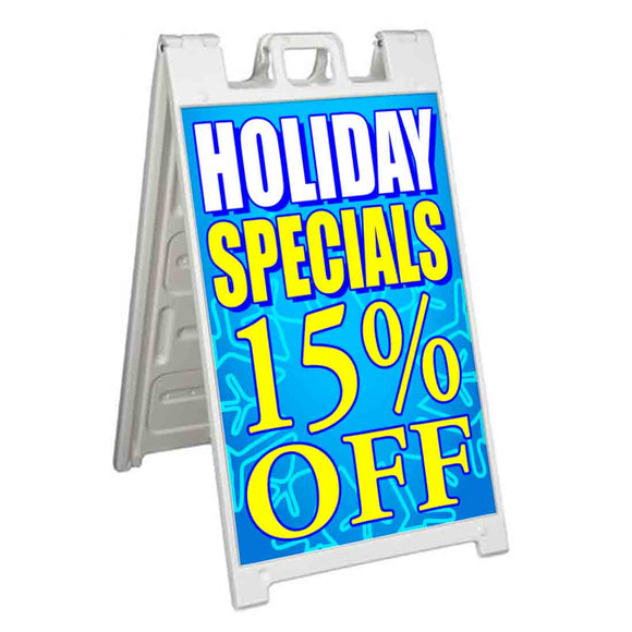 Specials 15% Off A-Frame Signs, Decals, or Panels