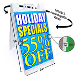 Specials 55% Off A-Frame Signs, Decals, or Panels