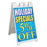 Specials 5% Off A-Frame Signs, Decals, or Panels