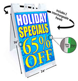 Specials 65% Off A-Frame Signs, Decals, or Panels