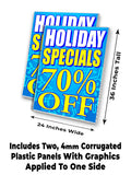 Specials 70% Off A-Frame Signs, Decals, or Panels