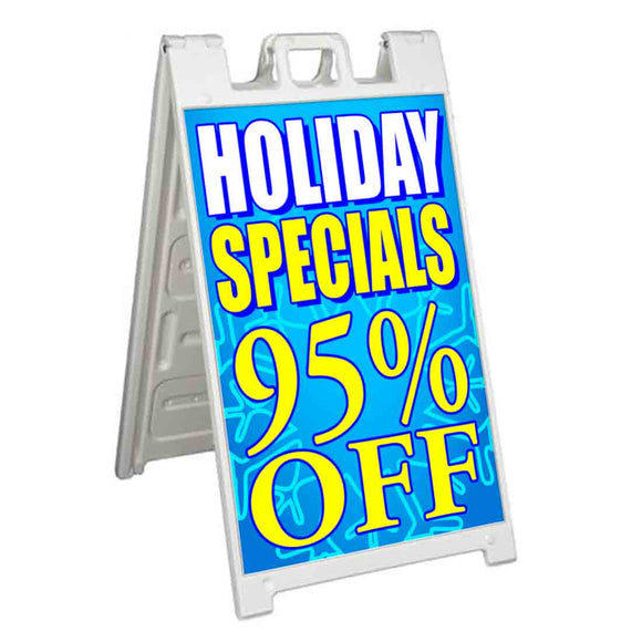 Specials 95% Off A-Frame Signs, Decals, or Panels