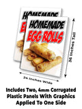 Home Made Egg Rolls A-Frame Signs, Decals, or Panels
