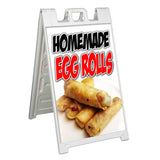 Home Made Egg Rolls A-Frame Signs, Decals, or Panels