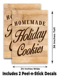 Homemade Holiday Cookies A-Frame Signs, Decals, or Panels