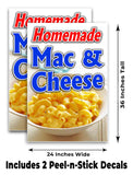 Homemade Mac Cheese A-Frame Signs, Decals, or Panels