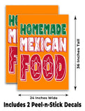 Home Made Mexican Food A-Frame Signs, Decals, or Panels
