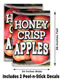 Honey Crisp Apples A-Frame Signs, Decals, or Panels