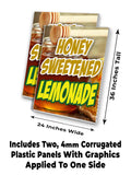 Honey Sweetended Lemonade A-Frame Signs, Decals, or Panels