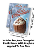 Hot Chocolate A-Frame Signs, Decals, or Panels