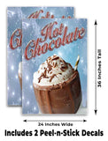 Hot Chocolate A-Frame Signs, Decals, or Panels