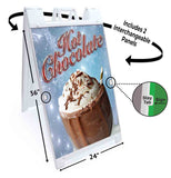 Hot Chocolate A-Frame Signs, Decals, or Panels