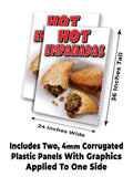 Hot Empanadas A-Frame Signs, Decals, or Panels