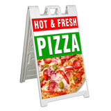 Hot Fresh Pizza A-Frame Signs, Decals, or Panels