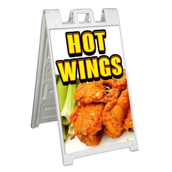 Hot Wings A-Frame Signs, Decals, or Panels