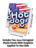 Hotdogs A-Frame Signs, Decals, or Panels