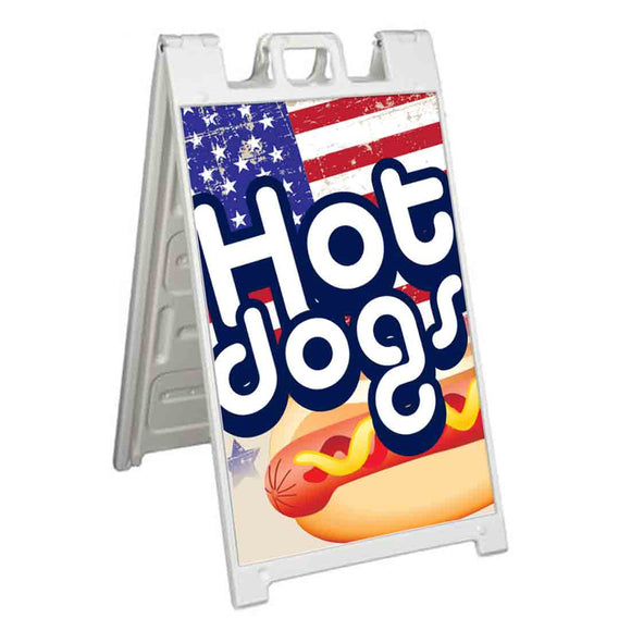 Hotdogs A-Frame Signs, Decals, or Panels