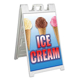 Ice Cream A-Frame Signs, Decals, or Panels
