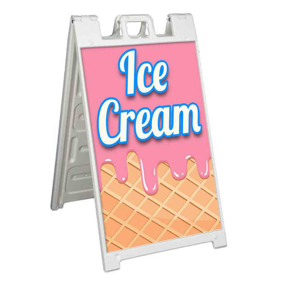 Ice Cream A-Frame Signs, Decals, or Panels