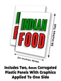 Indian Food A-Frame Signs, Decals, or Panels