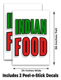 Indian Food A-Frame Signs, Decals, or Panels