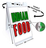 Indian Food A-Frame Signs, Decals, or Panels