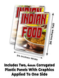 Indian Food Image A-Frame Signs, Decals, or Panels