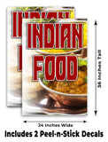 Indian Food Image A-Frame Signs, Decals, or Panels
