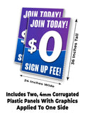 Join Today A-Frame Signs, Decals, or Panels