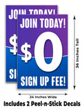 Join Today A-Frame Signs, Decals, or Panels