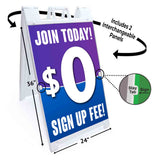 Join Today A-Frame Signs, Decals, or Panels