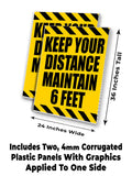 KYD Main 6 Ft A-Frame Signs, Decals, or Panels