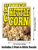 Kettle Corn Alt A-Frame Signs, Decals, or Panels