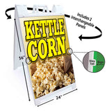 Kettle Corn Alt A-Frame Signs, Decals, or Panels